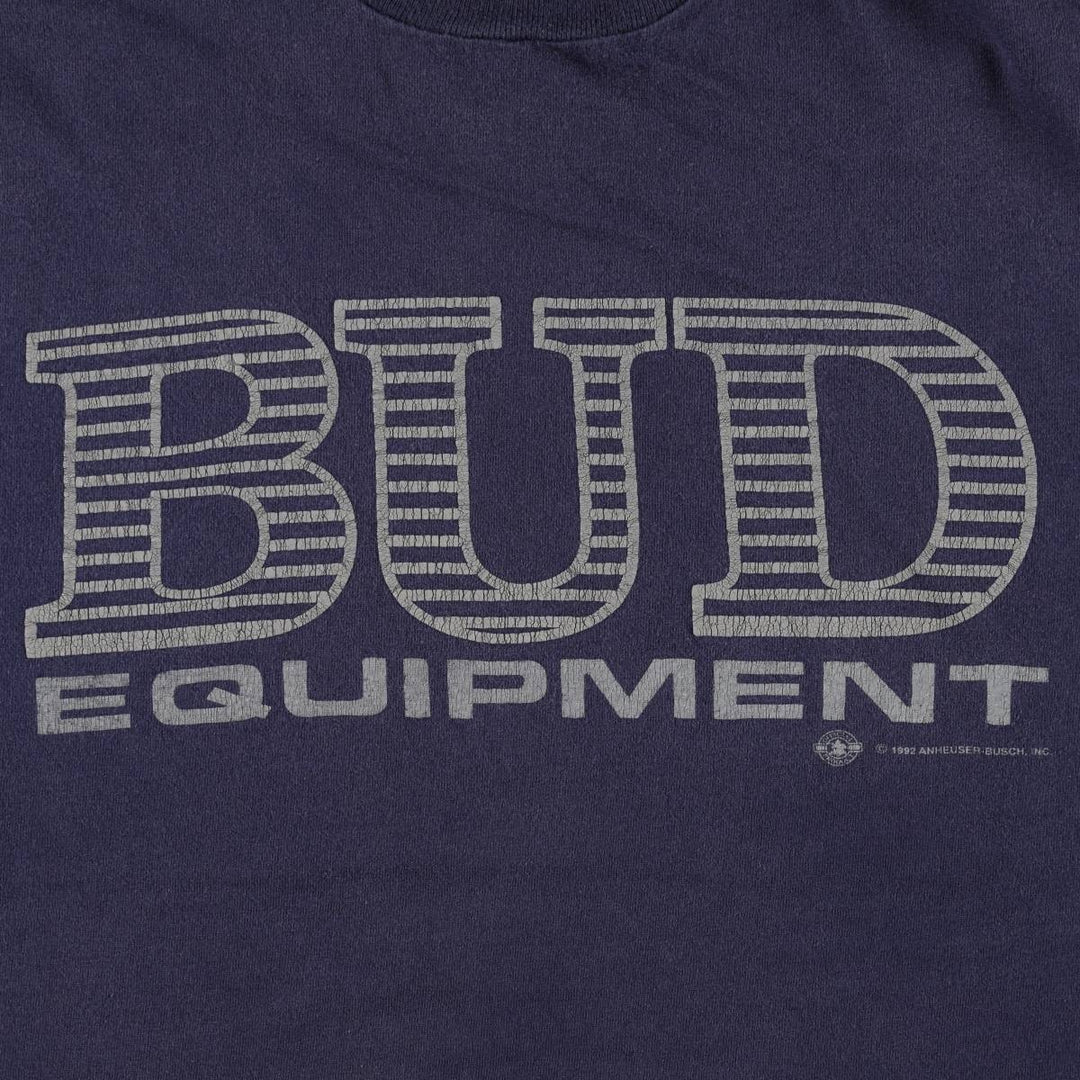 90'S SIGNAL SPORTS Print T-Shirt, Made in USA, Men's XL equivalent, Vintage cotton navy blue type Vintage Second Hand