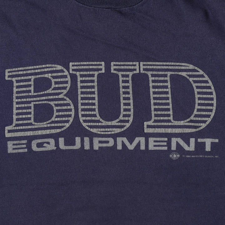 90'S SIGNAL SPORTS Print T-Shirt, Made in USA, Men's XL equivalent, Vintage cotton navy blue type Vintage Second Hand