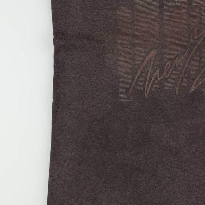 Vintage souvenir T-shirt from the 1990s, equivalent to men's size M. unclear black type Vintage Second Hand