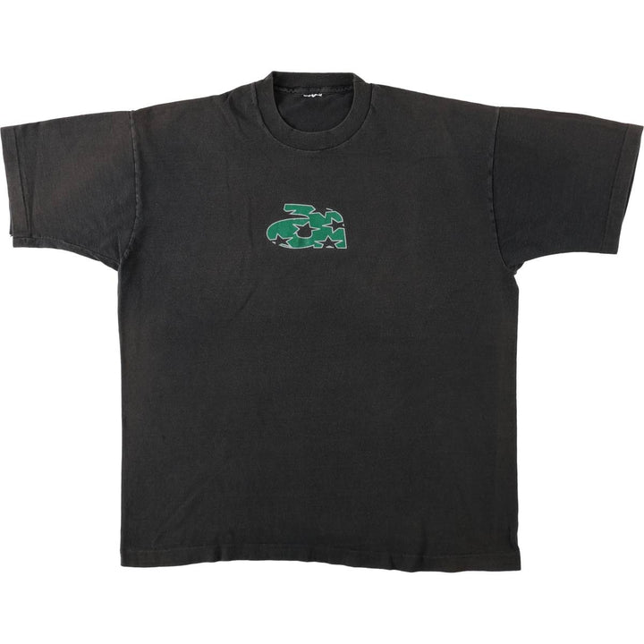 90'S Vintage Printed T-Shirt, Men's XL unclear black type Vintage Second Hand