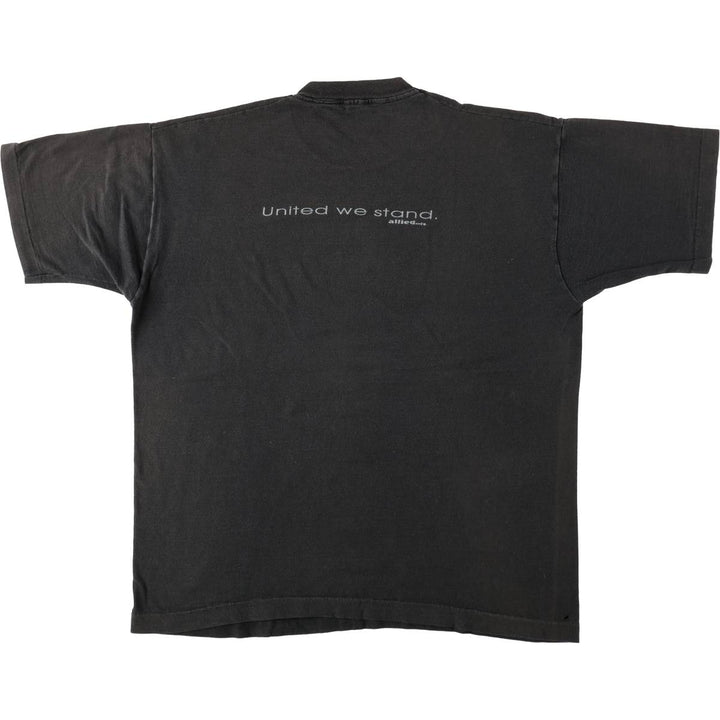 90'S Vintage Printed T-Shirt, Men's XL unclear black type Vintage Second Hand