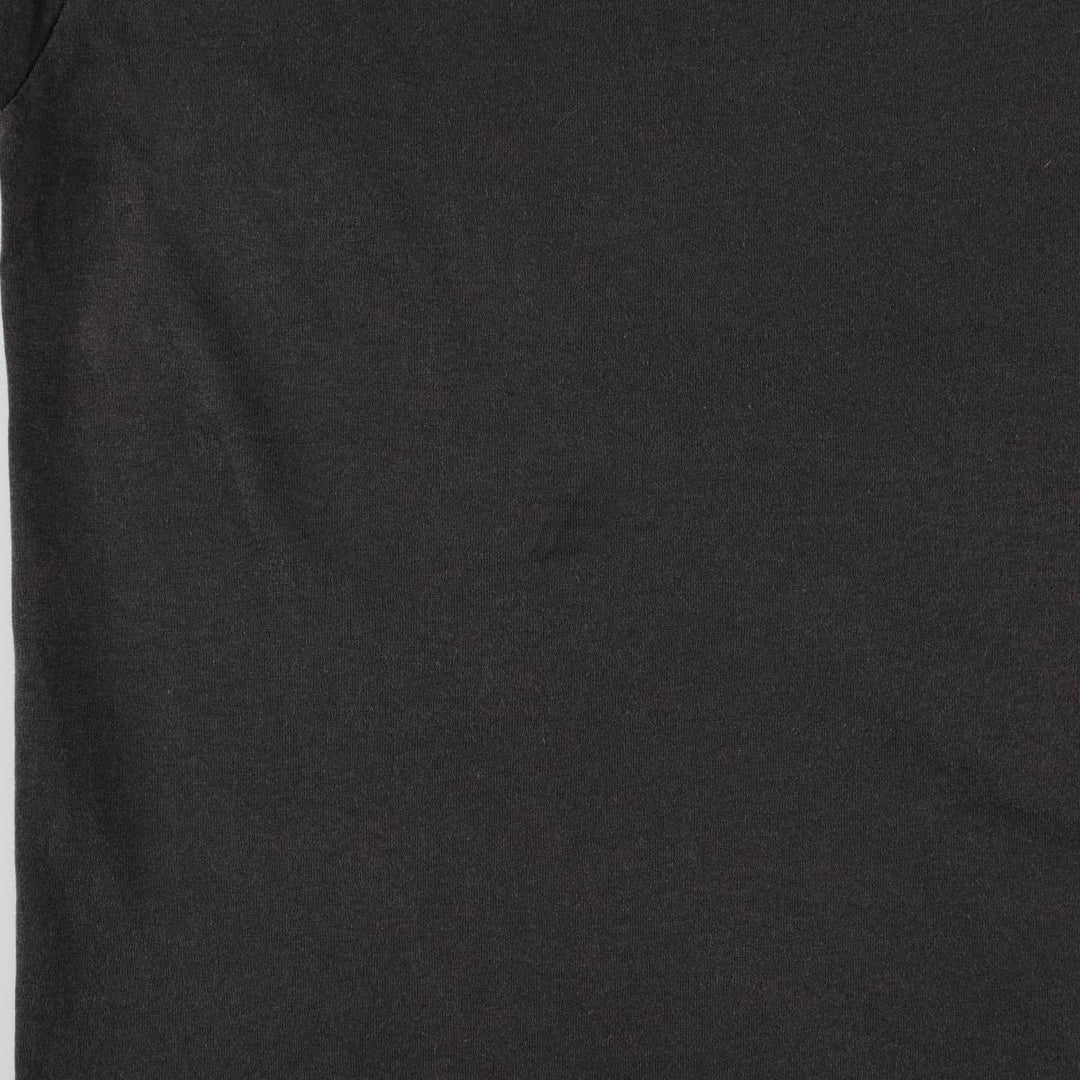 90'S Fruit of the Loom printed T-shirt, made in the USA, men's XL size, vintage cotton black type Vintage Second Hand