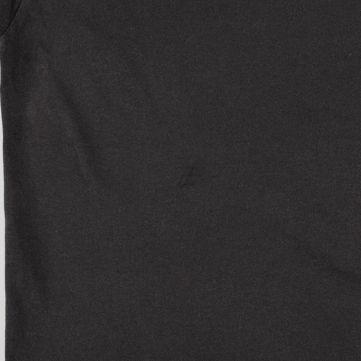 90'S Fruit of the Loom printed T-shirt, made in the USA, men's XL size, vintage cotton black type Vintage Second Hand