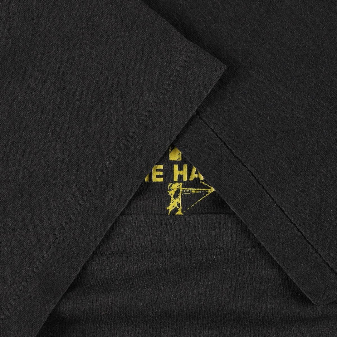 90'S Hanes souvenir t-shirt, men's size XL equivalent, vintage. cotton black type Vintage Second Hand