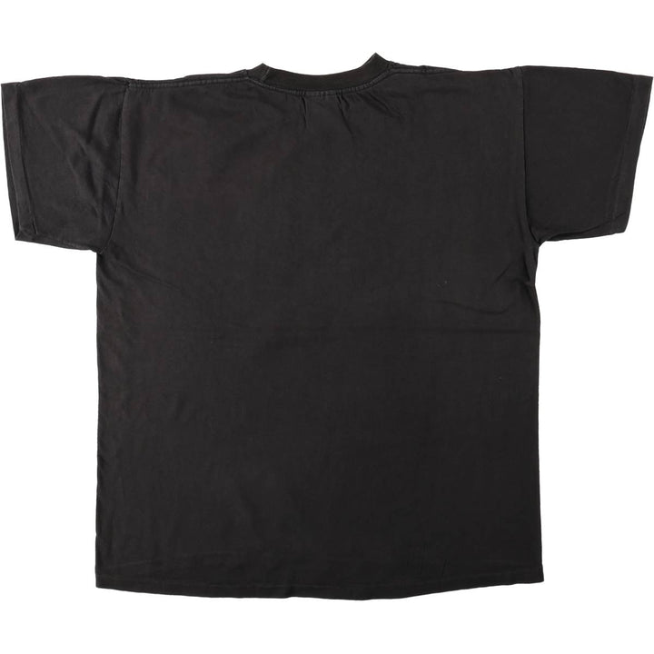 90'S Creditee Souvenir T-shirt, Men's Size L (approx.), Vintage cotton black type Vintage Second Hand