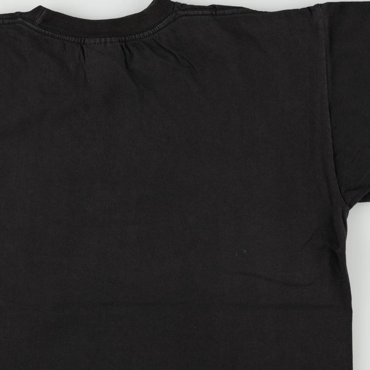 90'S Creditee Souvenir T-shirt, Men's Size L (approx.), Vintage cotton black type Vintage Second Hand
