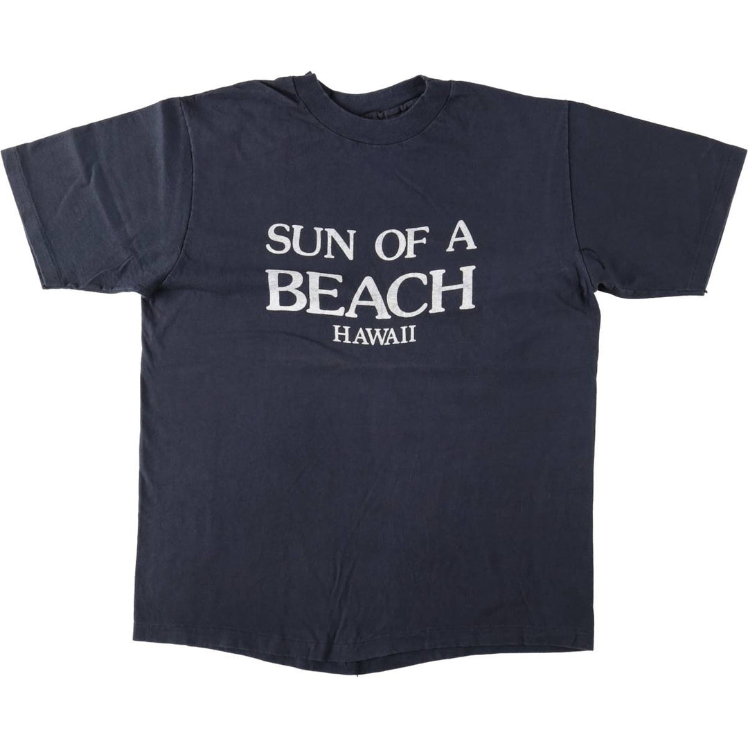 Souvenir T-shirt, Men's Size M (approx.), Vintage unclear navy blue type Vintage Second Hand