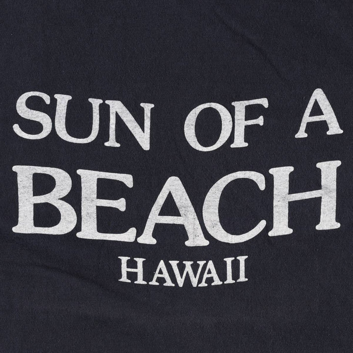 Souvenir T-shirt, Men's Size M (approx.), Vintage unclear navy blue type Vintage Second Hand