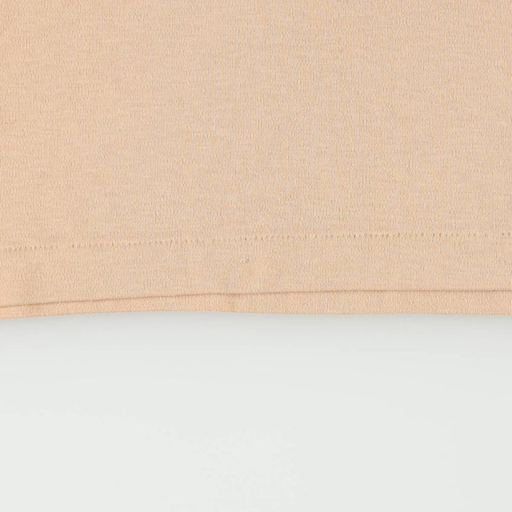 80'S ROYAL CHOICE Ringer T-shirt, Men's Size M (approx.), Vintage polyester Beige type Vintage Second Hand