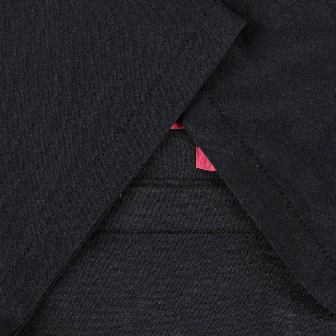 90'S Hanes HEAVYWEIGHT 50 cotton black type Vintage Second Hand