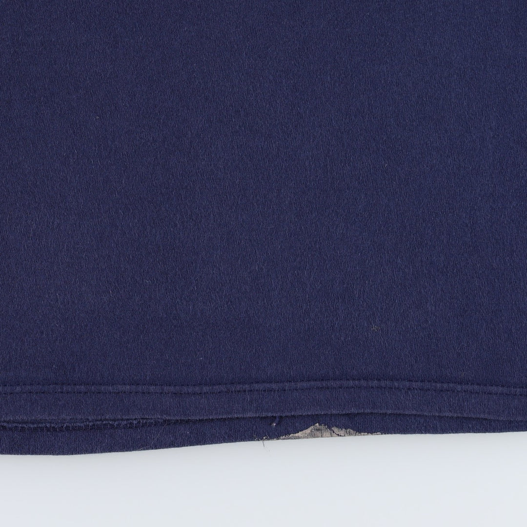 90'S MOSSIMO Print T-Shirt, Made in USA, Men's Size L (Equivalent), Vintage cotton navy blue type Vintage Second Hand