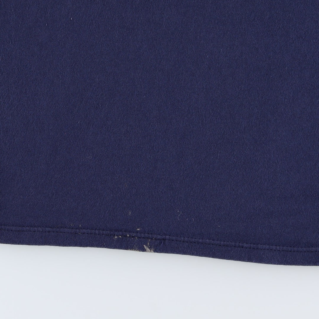 90'S MOSSIMO Print T-Shirt, Made in USA, Men's Size L (Equivalent), Vintage cotton navy blue type Vintage Second Hand
