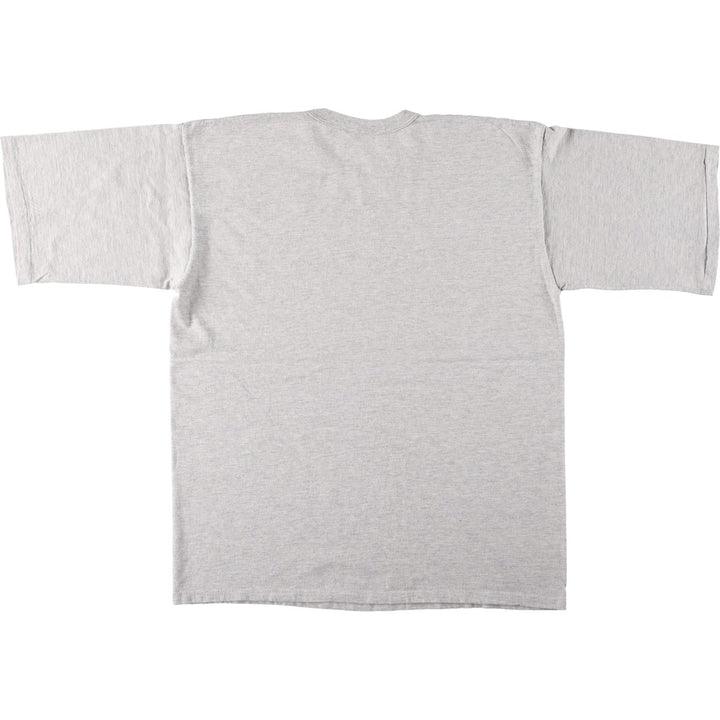 90'S MEDALLION Print T-Shirt, Made in USA, Men's Size L (Equivalent), Vintage cotton pale white type Vintage Second Hand