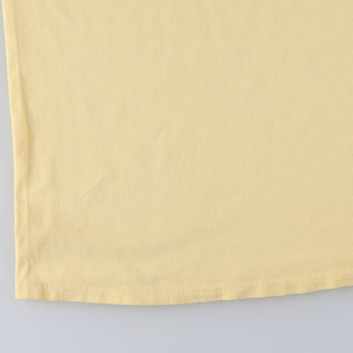 80s-90'S FIELD & STREAM Print T-Shirt, Made in USA, Men's XL equivalent, Vintage cotton yellow type Vintage Second Hand
