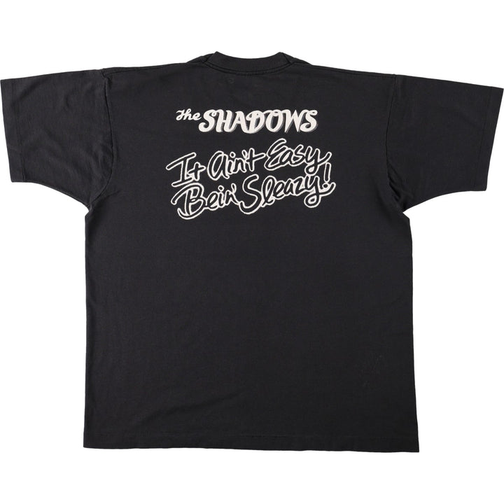 90'S Fruit of the Loom Best Printed T-shirt, Made in USA, Men's XL, Vintage cotton black type Vintage Second Hand