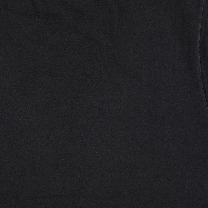 90'S Fruit of the Loom print T-shirt, Made in USA, Men's XL cotton black type Vintage Second Hand