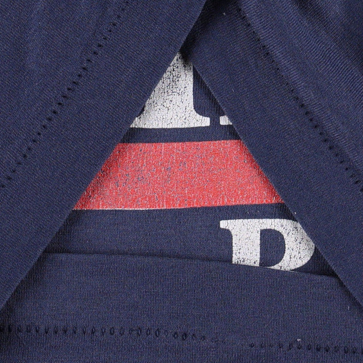 90'S Fruit of the Loom Best Advertising T-Shirt, Made in USA, Men's XL equivalent, Vintage cotton navy blue type Vintage Second Hand