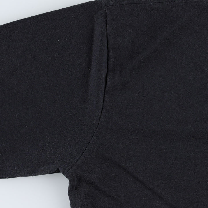 Printed T-shirt, men's size XL unclear black type Vintage Second Hand
