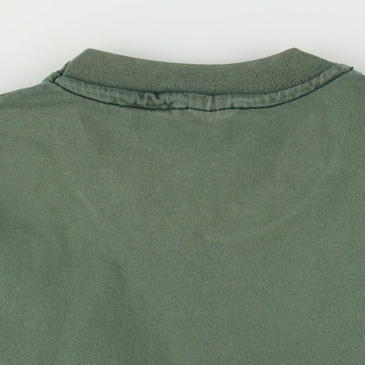 90'S Anvil Prince Albert Print T-Shirt, Made in USA, Men's XL equivalent, Vintage cotton green type Vintage Second Hand