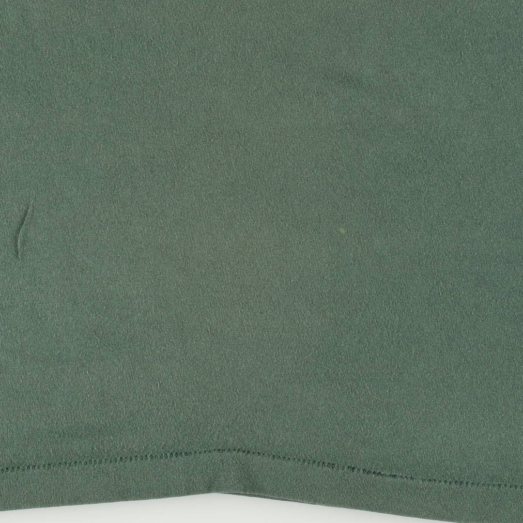 90'S Anvil Prince Albert Print T-Shirt, Made in USA, Men's XL equivalent, Vintage cotton green type Vintage Second Hand