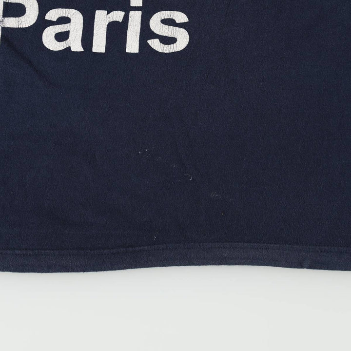 90'S Souvenir T-shirt, Men's Size L (approx.), Vintage cotton navy blue type Vintage Second Hand