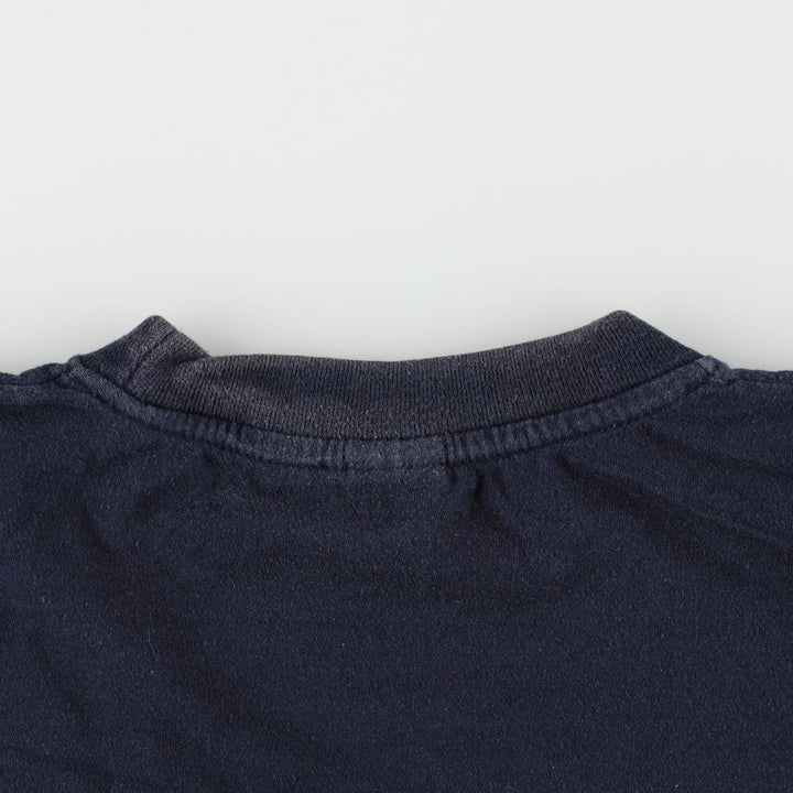 90'S Souvenir T-shirt, Men's Size L (approx.), Vintage cotton navy blue type Vintage Second Hand
