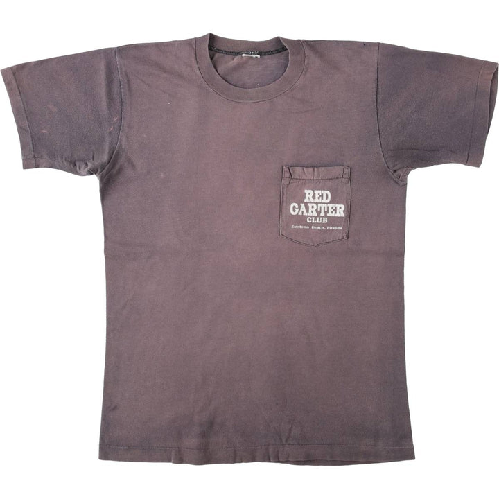 Vintage printed T-shirt, men's size small unclear Charcoal Vintage Second Hand