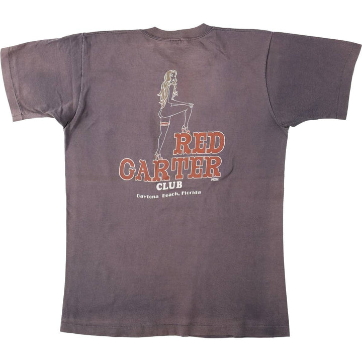 Vintage printed T-shirt, men's size small unclear Charcoal Vintage Second Hand