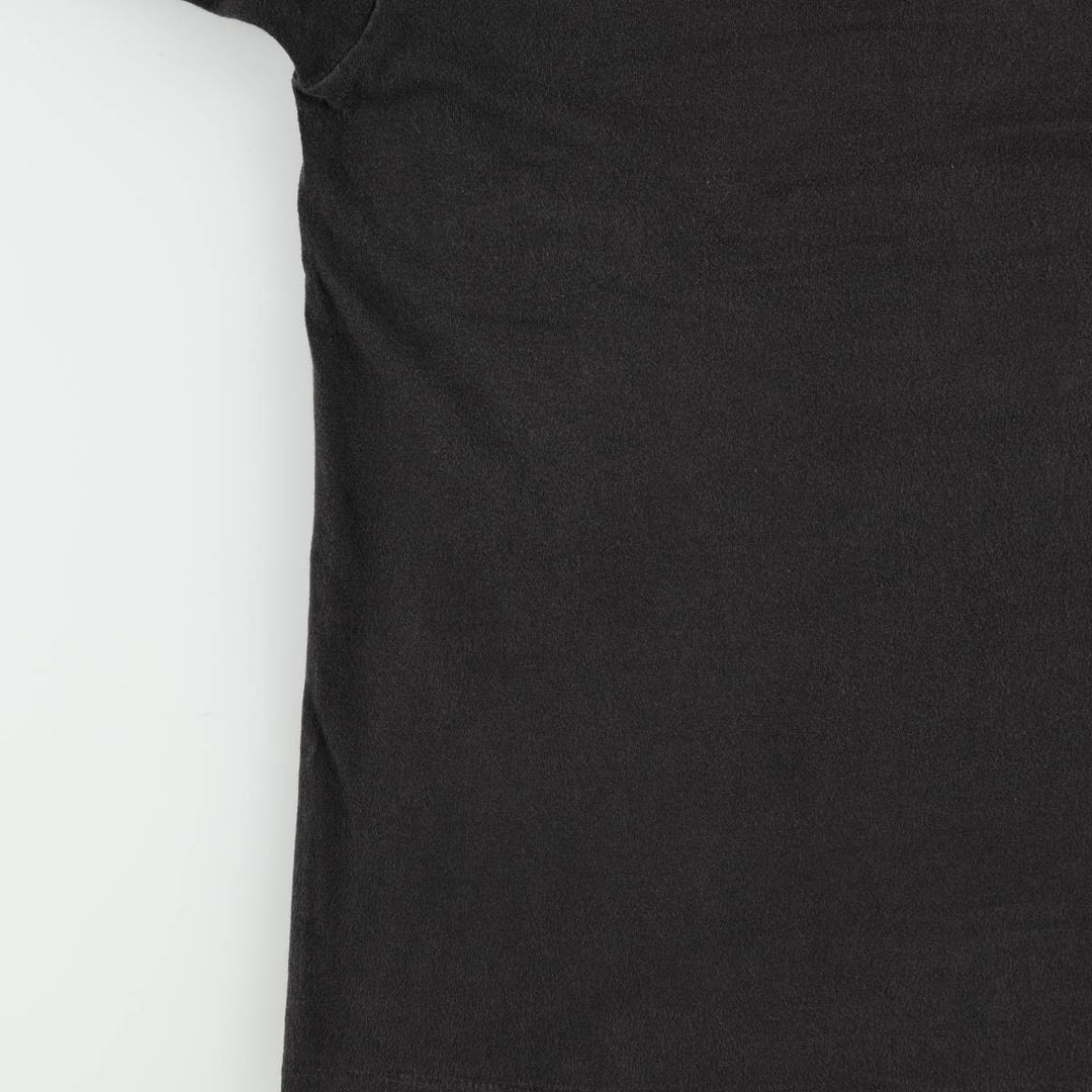 90'S Hanes BEEFY-T Printed T-shirt Made in USA Men's XL Vintage cotton black type Vintage Second Hand
