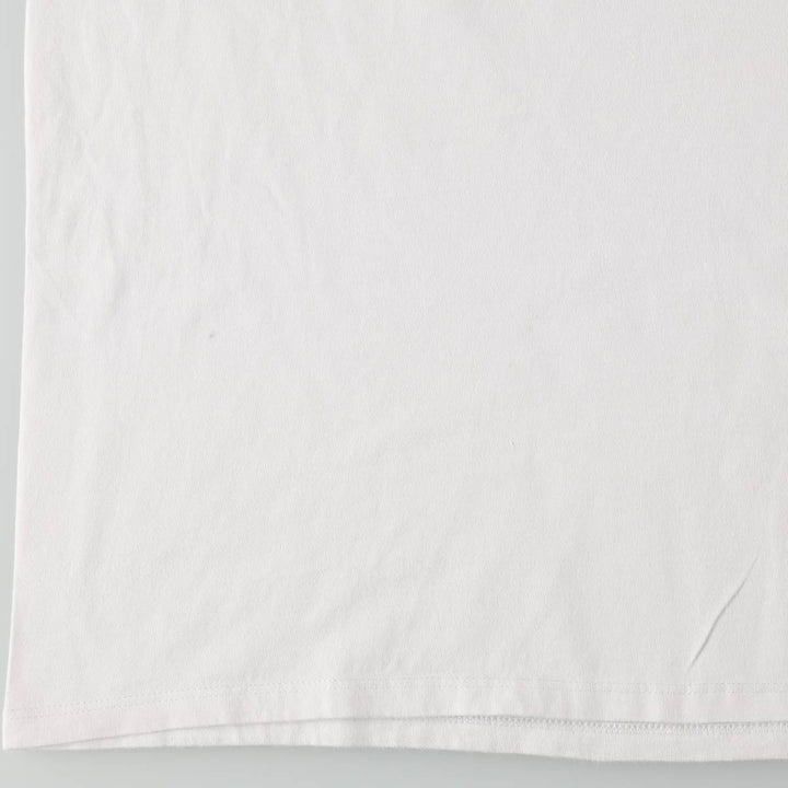 IN-N-OUT BURGER advertising T-shirt, made in the USA, men's size XL equivalent, double-sided print. cotton white type Vintage Second Hand