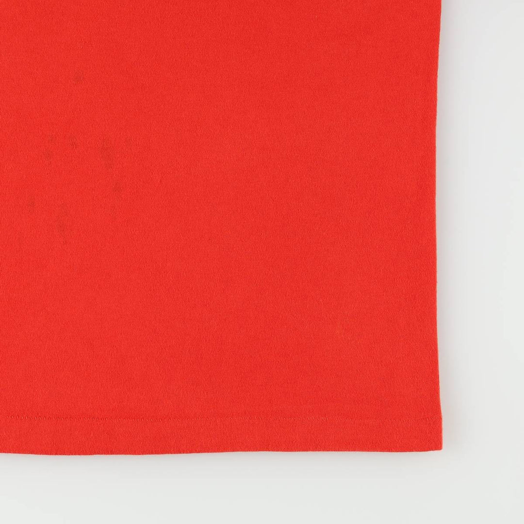 90'S SCREEN STARS Printed T-shirt, Men's, Size L, Vintage cotton red type Vintage Second Hand