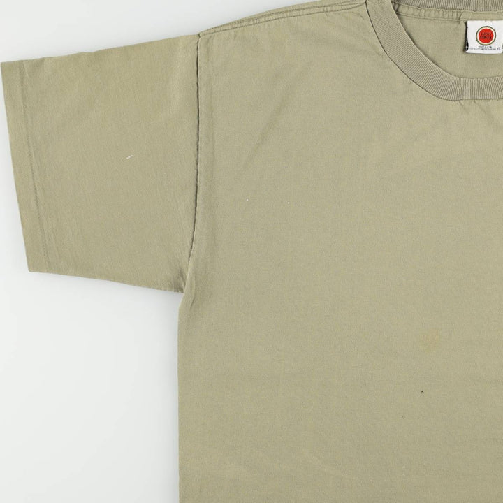 90'S LUCKY STRIKE advertising T-shirt, Made in USA, Men's XL equivalent, Vintage cotton Khaki type Vintage Second Hand