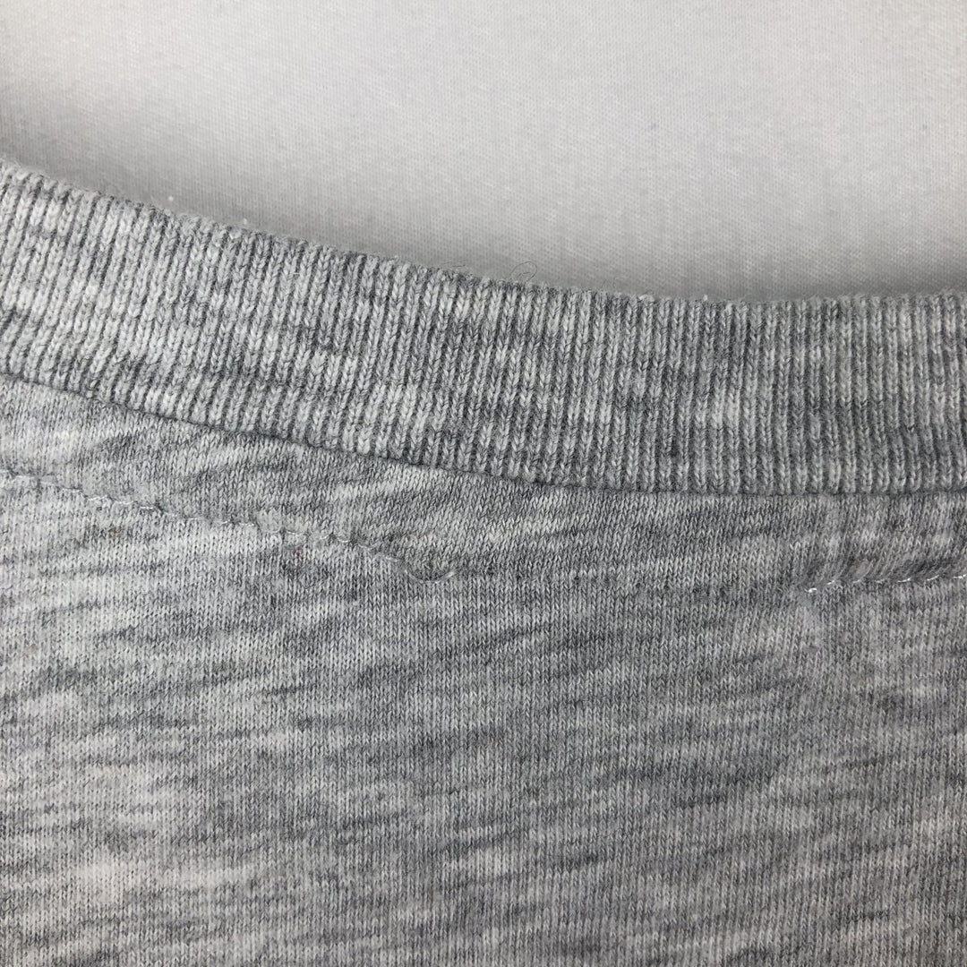 STUSSY surf skate T-shirt, men's size L cotton gray type Vintage Second Hand