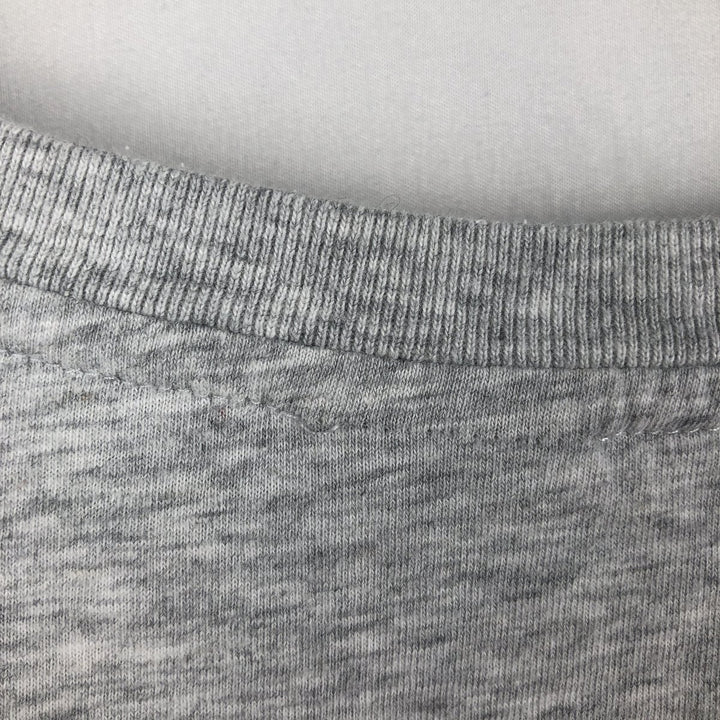STUSSY surf skate T-shirt, men's size L cotton gray type Vintage Second Hand