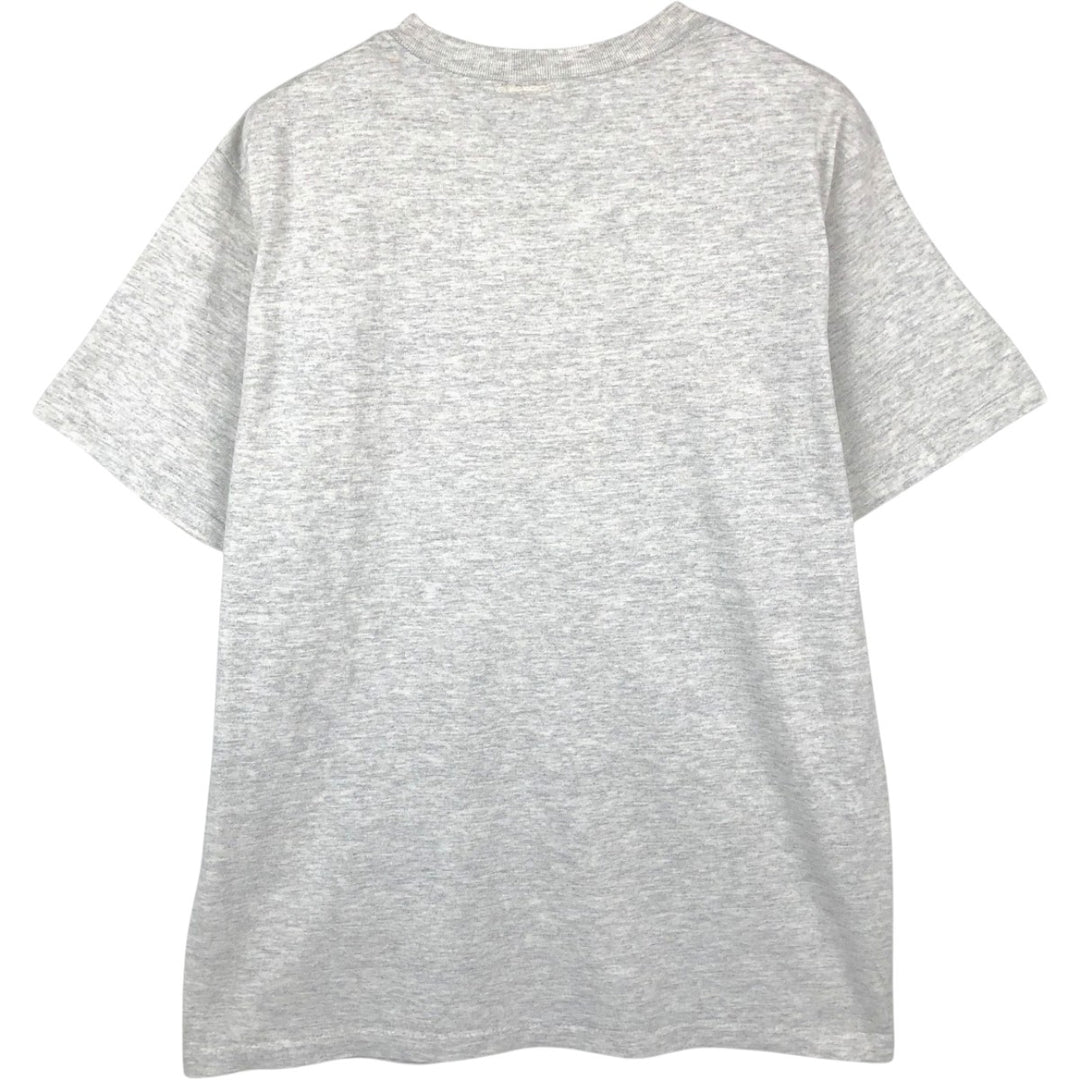 90'S Guess Short-Sleeve Printed T-Shirt, Made in USA, Men's Size M (Equivalent), Vintage cotton gray type Vintage Second Hand