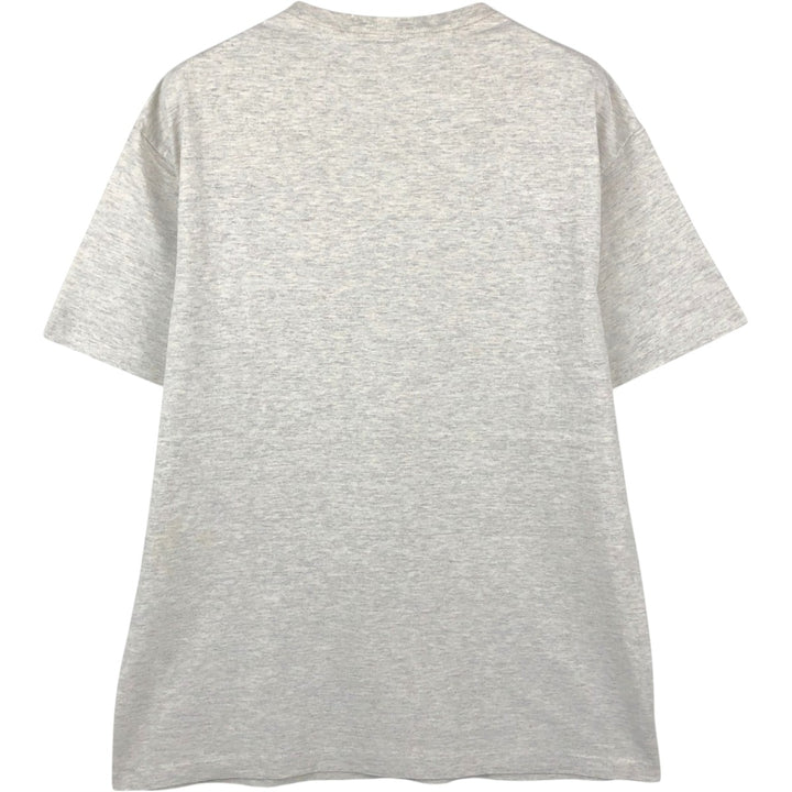Levi's short-sleeved printed T-shirt, men's size M (approx.) unclear gray type Vintage Second Hand