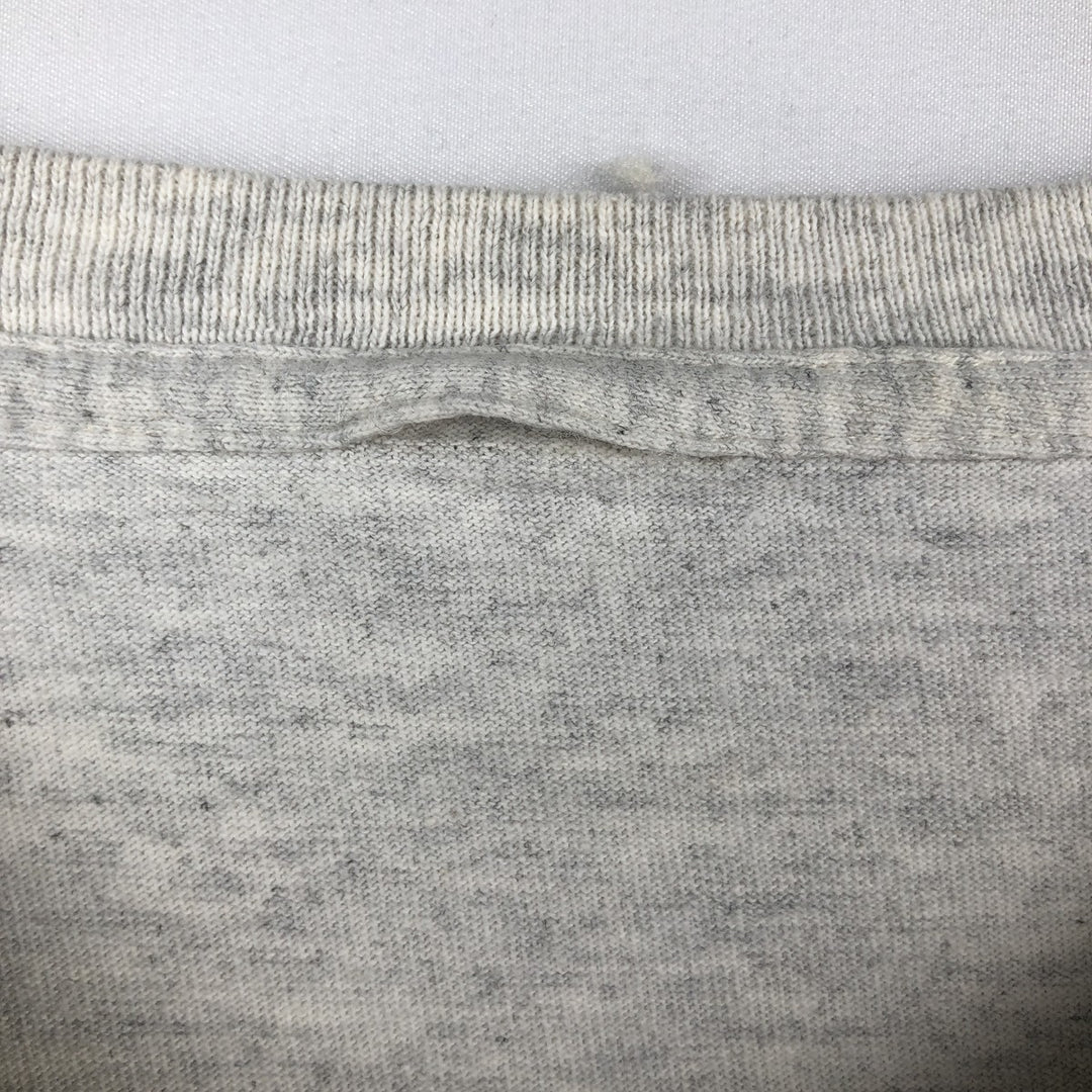 Levi's short-sleeved printed T-shirt, men's size M (approx.) unclear gray type Vintage Second Hand