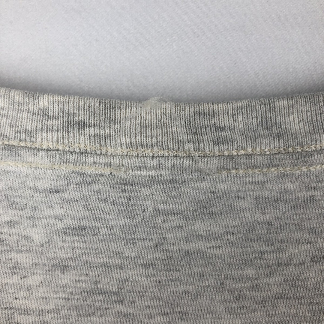 Levi's short-sleeved printed T-shirt, men's size M (approx.) unclear gray type Vintage Second Hand