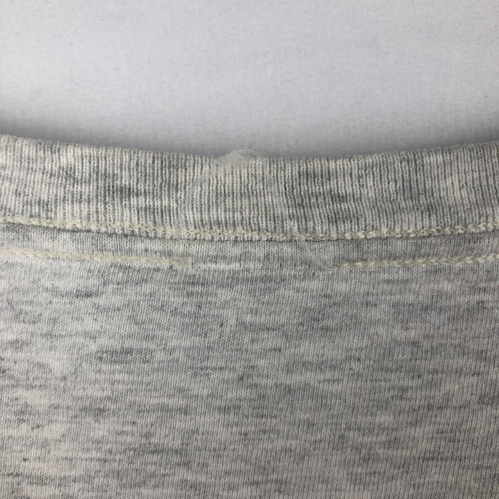 Levi's short-sleeved printed T-shirt, men's size M (approx.) unclear gray type Vintage Second Hand