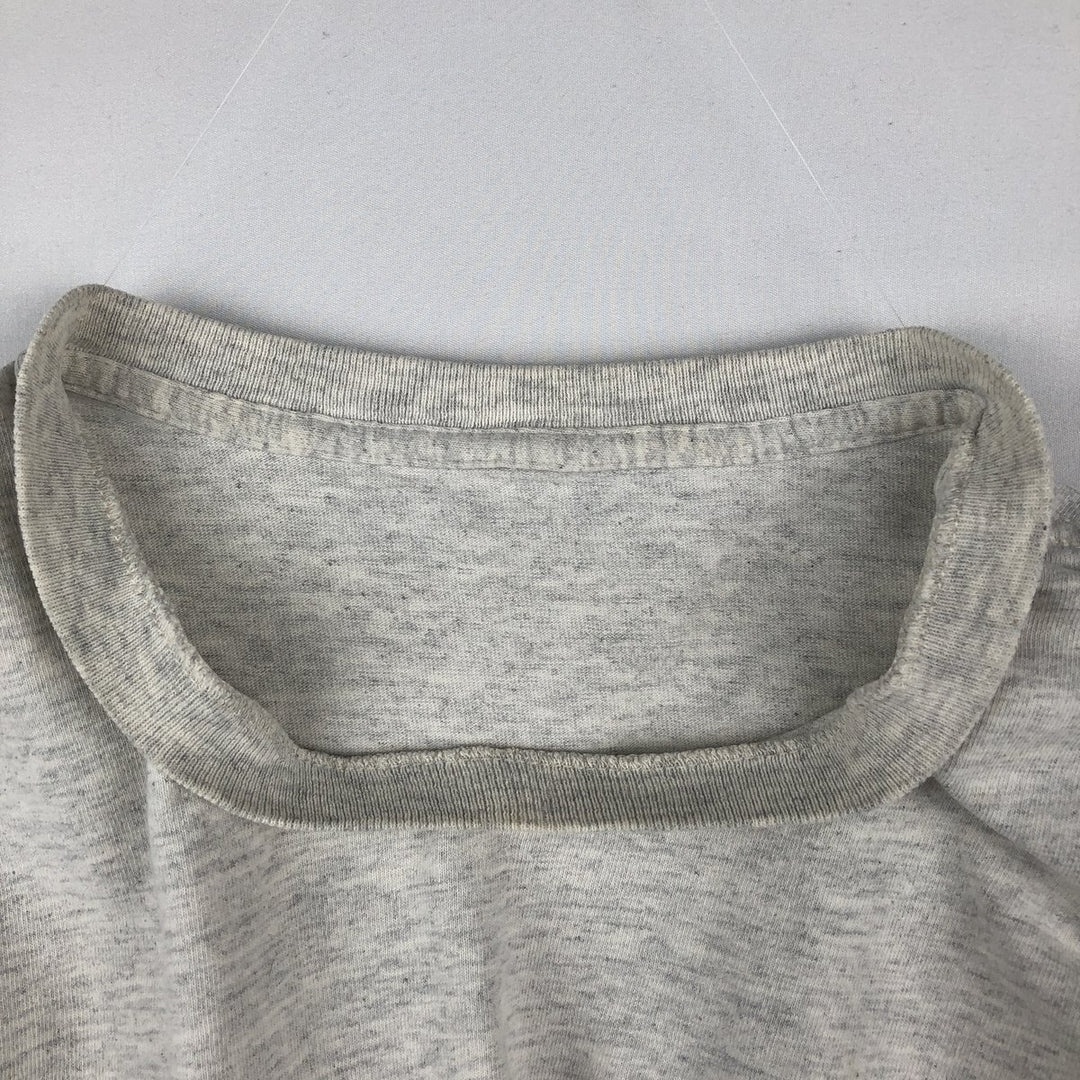 Levi's short-sleeved printed T-shirt, men's size M (approx.) unclear gray type Vintage Second Hand