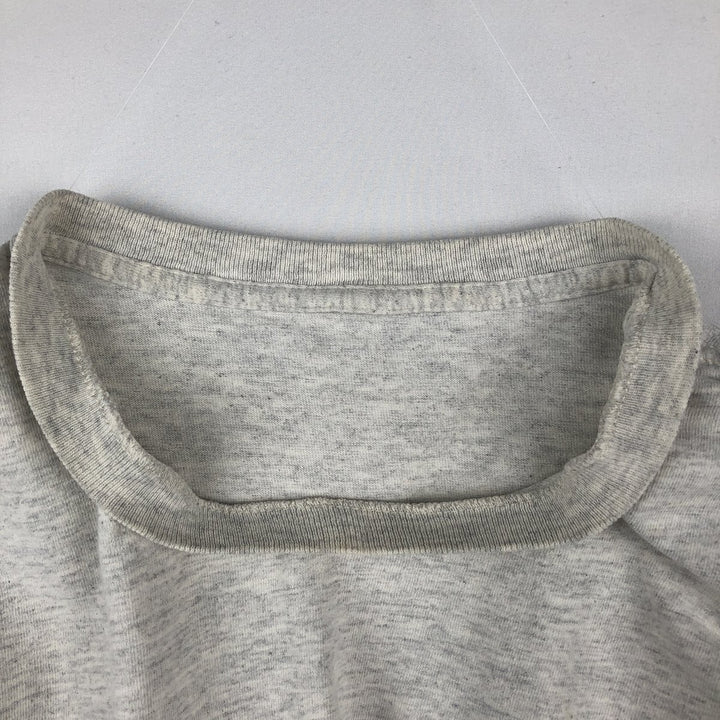 Levi's short-sleeved printed T-shirt, men's size M (approx.) unclear gray type Vintage Second Hand