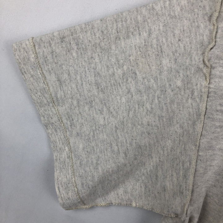 Levi's short-sleeved printed T-shirt, men's size M (approx.) unclear gray type Vintage Second Hand