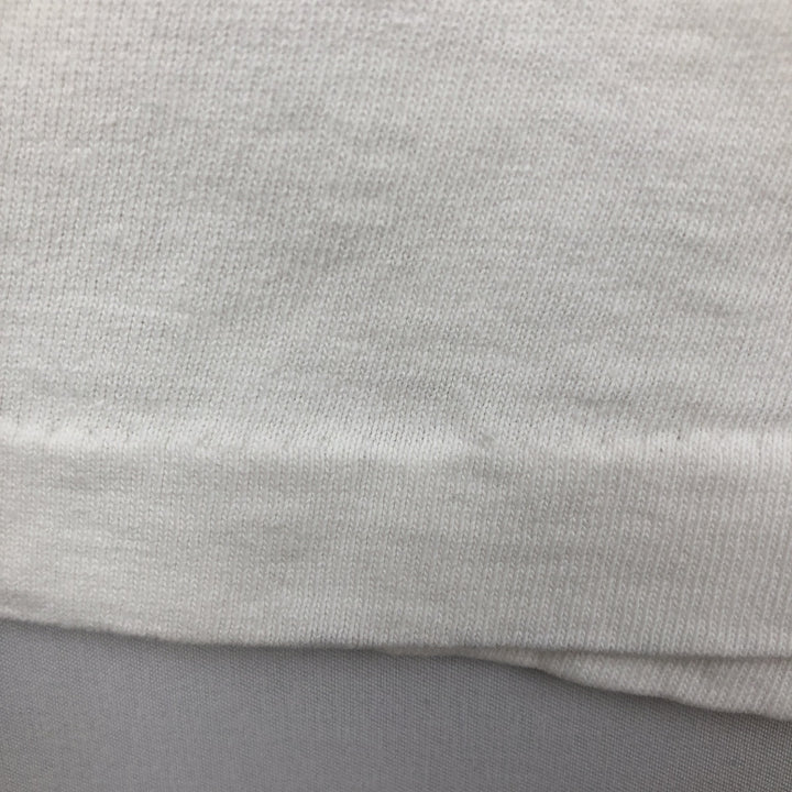 90'S Marith François Girbaud Short-Sleeve Printed T-Shirt, Made in USA, Men's XXL equivalent, Crew Neck (Round Neck), Vintage cotton white type Vintage Second Hand