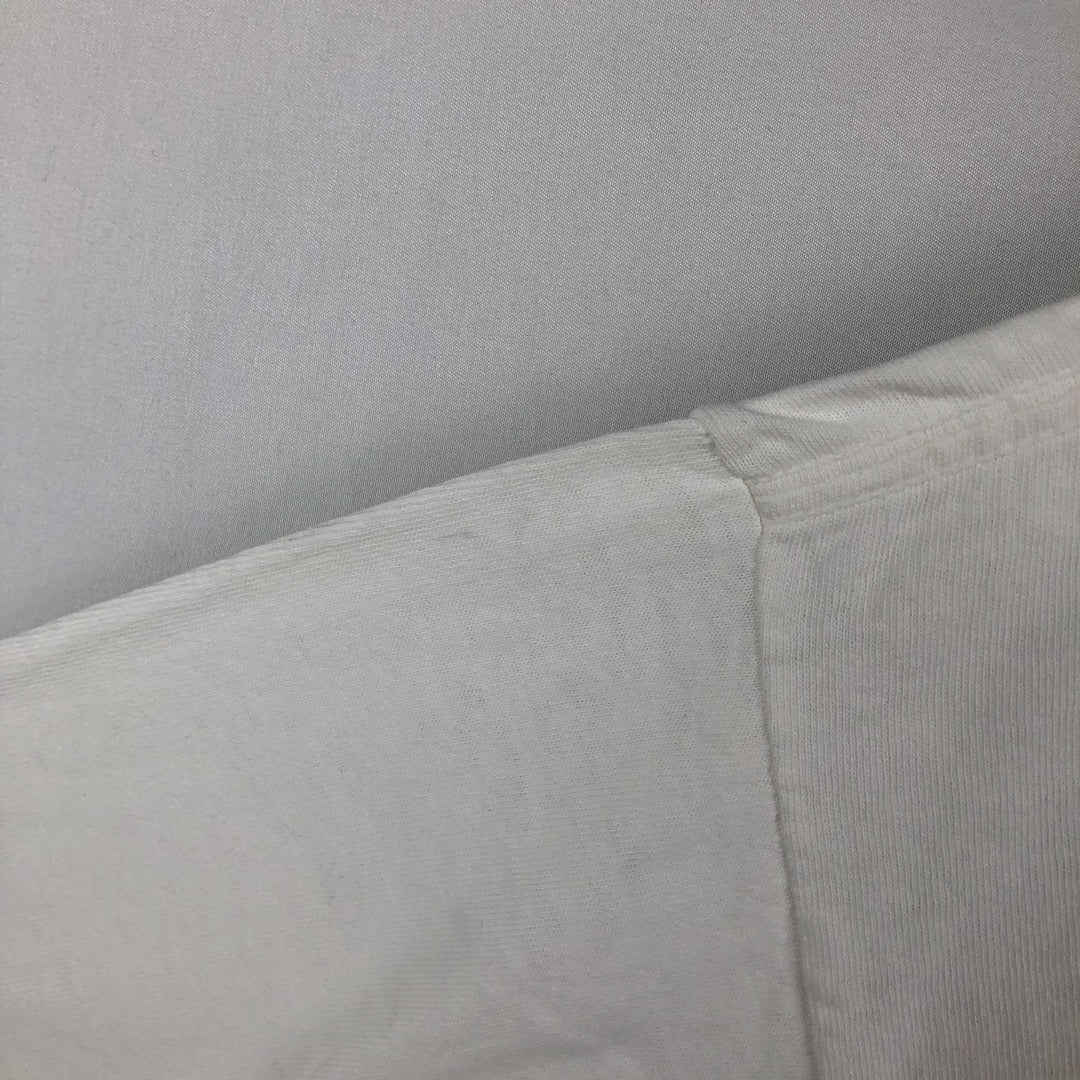 90'S Marith François Girbaud Short-Sleeve Printed T-Shirt, Made in USA, Men's XXL equivalent, Crew Neck (Round Neck), Vintage cotton white type Vintage Second Hand