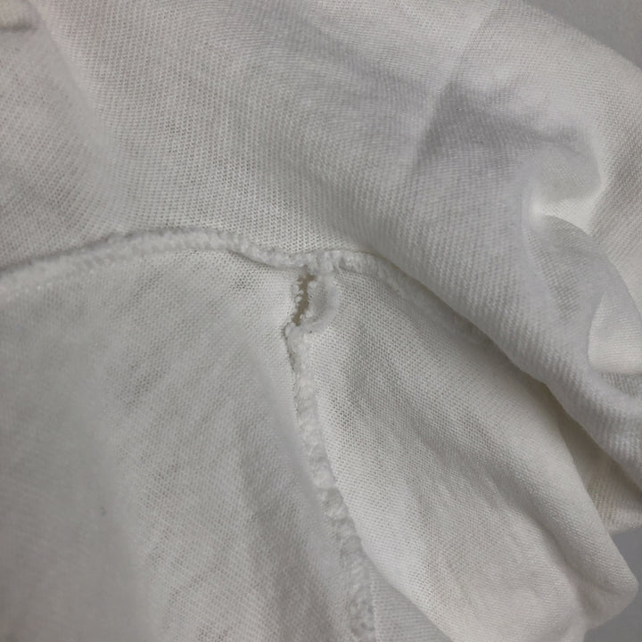 90'S Marith François Girbaud Short-Sleeve Printed T-Shirt, Made in USA, Men's XXL equivalent, Crew Neck (Round Neck), Vintage cotton white type Vintage Second Hand