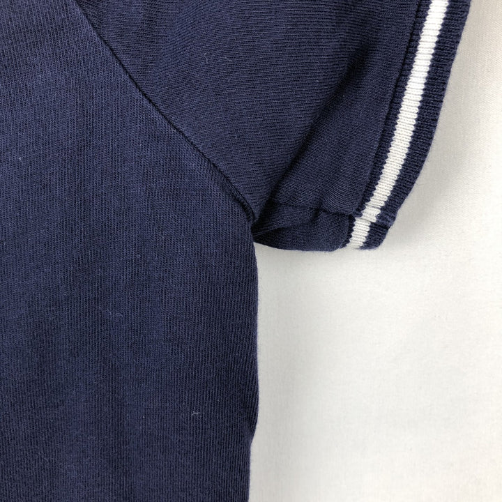 Ralph Lauren POLO RALPH LAUREN Short-Sleeve Logo T-Shirt, Men's Size L (Equivalent), Vintage cotton navy blue type Vintage Second Hand