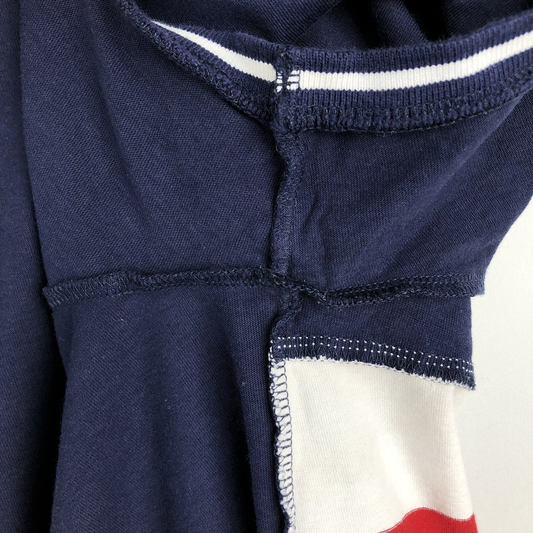 Ralph Lauren POLO RALPH LAUREN Short-Sleeve Logo T-Shirt, Men's Size L (Equivalent), Vintage cotton navy blue type Vintage Second Hand