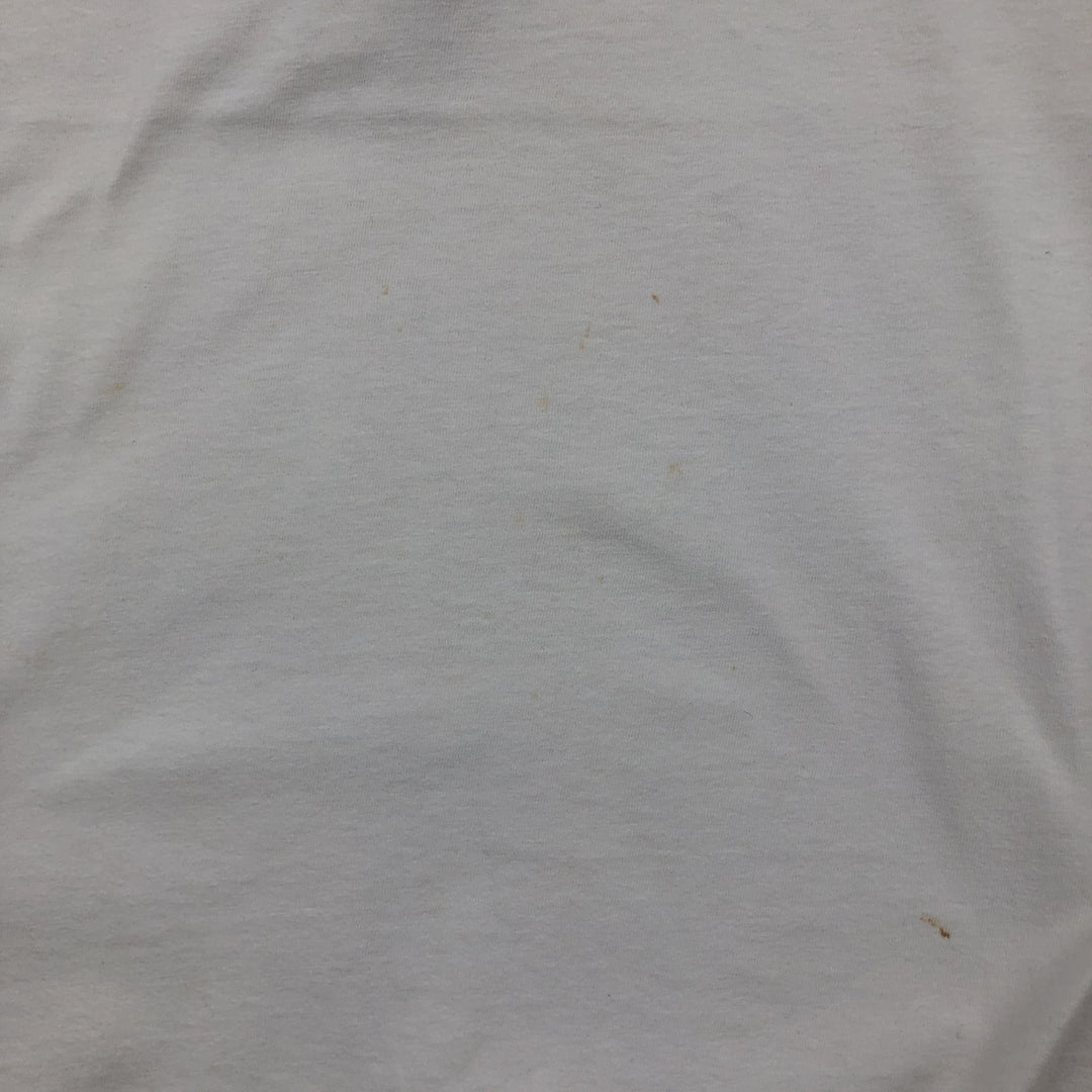 90'S Ralph Lauren POLO SPORT Short-Sleeve Logo T-Shirt, Made in USA, Men's Size XL (Equivalent), Vintage cotton white type Vintage Second Hand
