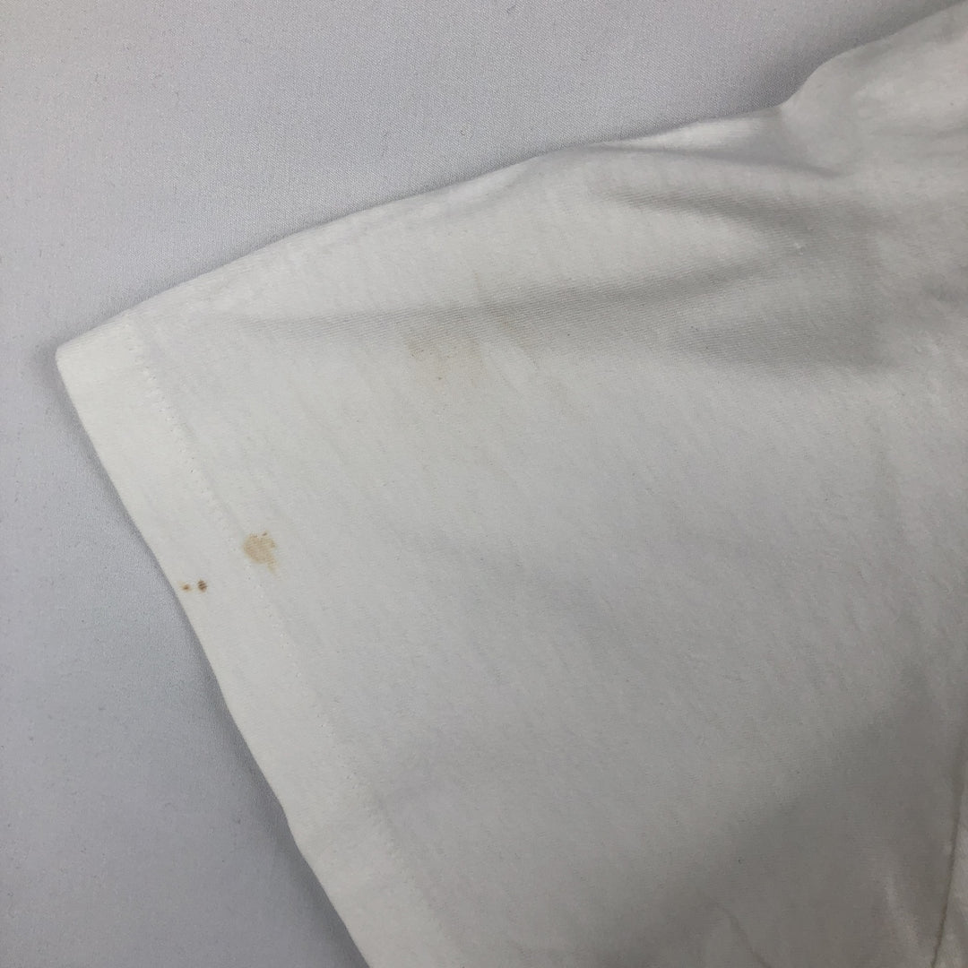 90'S Ralph Lauren POLO SPORT Short-Sleeve Logo T-Shirt, Made in USA, Men's Size XL (Equivalent), Vintage cotton white type Vintage Second Hand