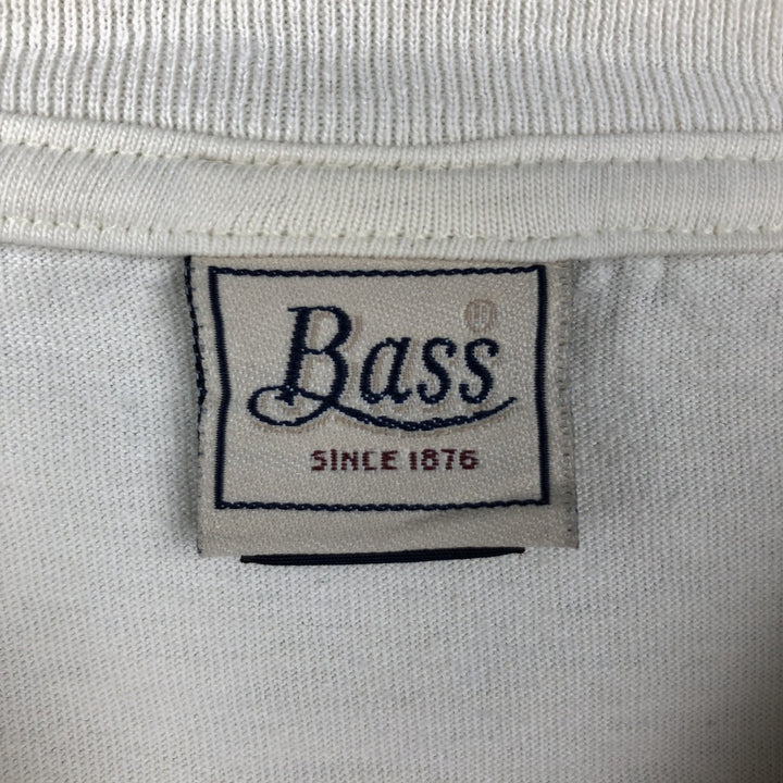 90'S GHBass Short-Sleeve Printed T-Shirt, Made in USA, Men's XL (approx.), Vintage. cotton white type Vintage Second Hand